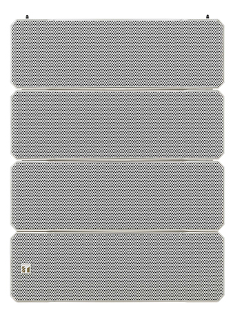 Loa array toàn dải ngời trời 750W: TOA HX-7W-WP | Sản phẩm chính hãng