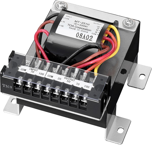 Biến áp cho loa trở kháng thấp: TOA MT-251H | Sản phẩm chính hãng