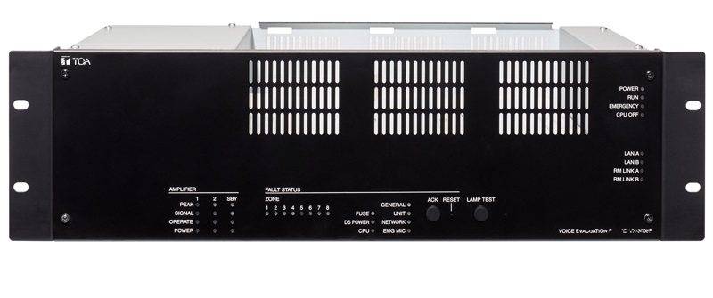 Bộ điều khiển tích hợp 8 vùng: TOA VX-3008F | Sản phẩm chính hãng