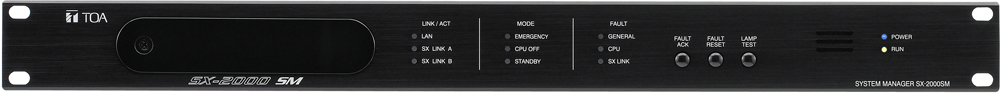 Bộ quản lý trung tâm hệ SX-2000: TOA SX-2000SM | Sản phẩm chính hãng