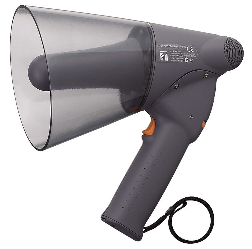 Megaphone cầm tay chống nước: TOA ER-1206 Tối đa 10W | Sản phẩm chính hãng