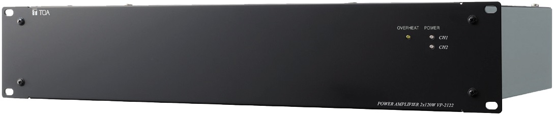 Tăng âm 2 kênh công suất 2x120W: TOA VP-2122 | Sản phẩm chính hãng