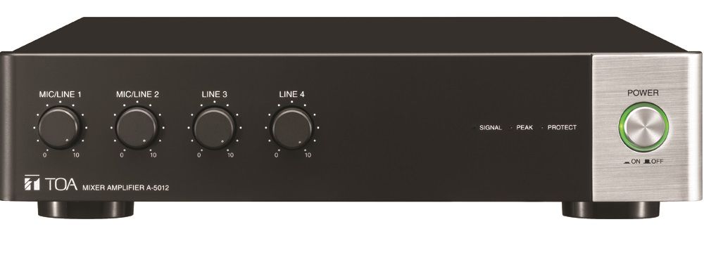 Tăng âm số liền mixer 60W: TOA A-5006 | Sản phẩm chính hãng