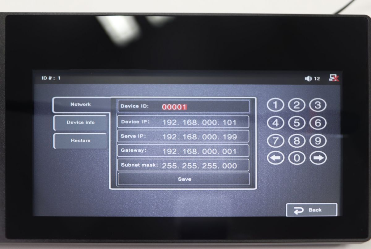 Bàn gọi từ xa màn hình cảm ứng: TOA IP-1100RM | Sản phẩm chính hãng