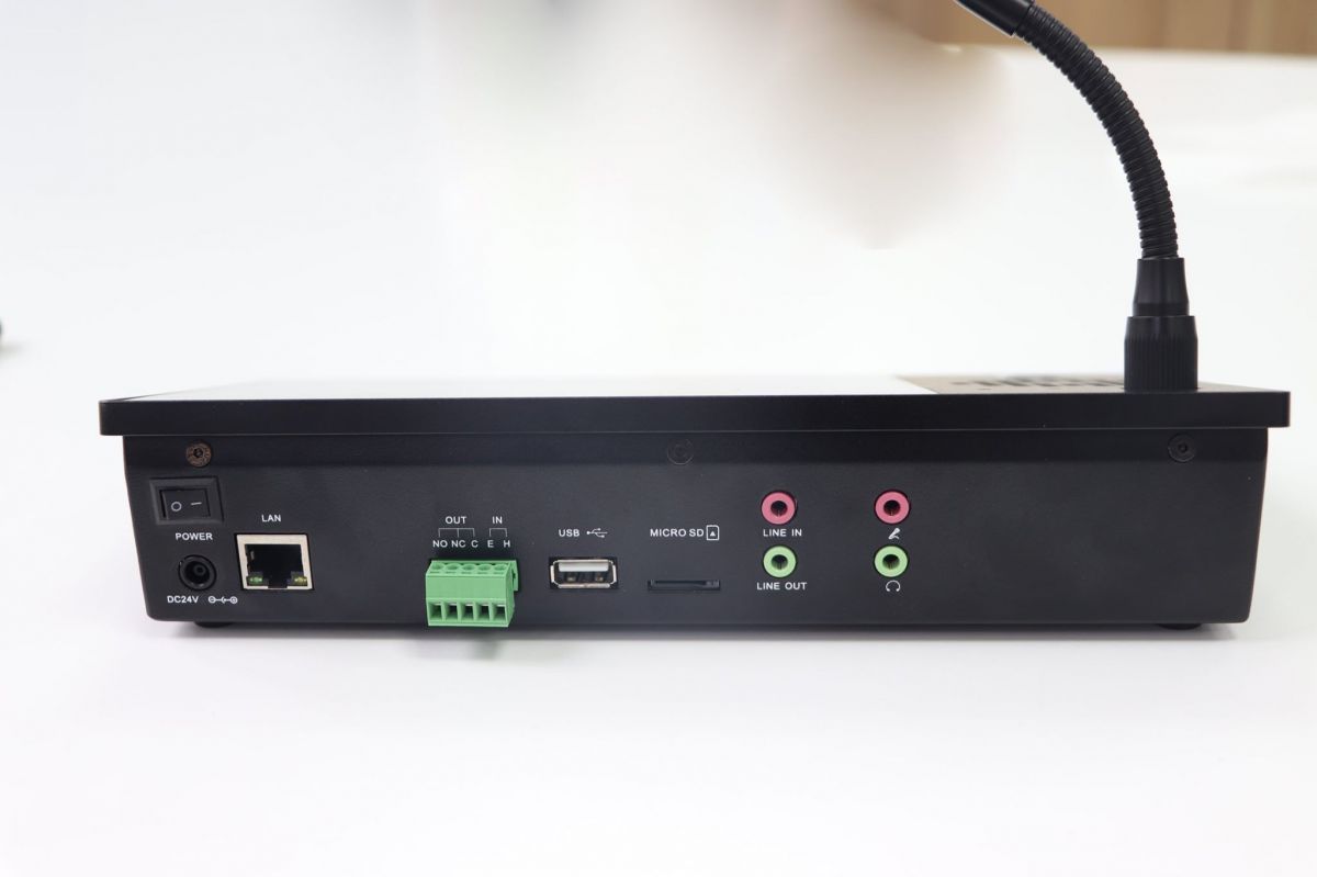 Bàn gọi từ xa màn hình cảm ứng: TOA IP-1100RM | Sản phẩm chính hãng