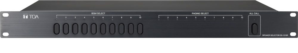 Bộ lựa chọn vùng loa 1 kênh: TOA SS-1010R | Sản phẩm chính hãng