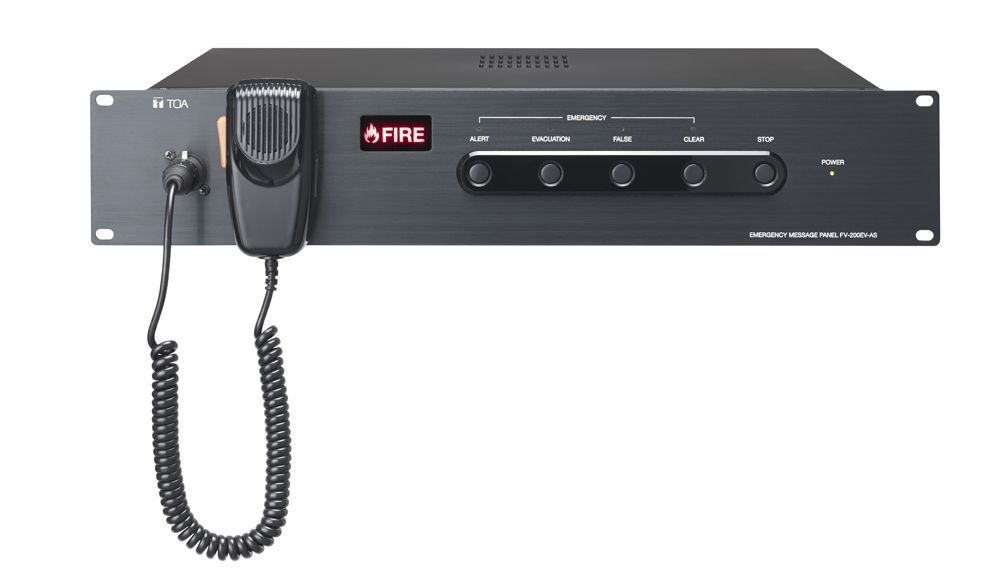 Bộ phát tin nhắn khẩn cấp: TOA FV-200EV-AS | Sản phẩm chính hãng