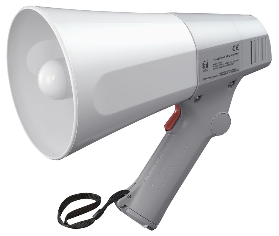 Megaphone cầm tay 10W: TOA ER-520 | Sản phẩm chính hãng