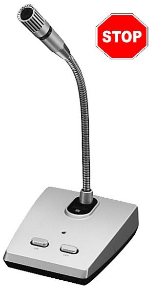 Micro thông báo có chuông: TOA EC-100M | Sản phẩm chính hãng