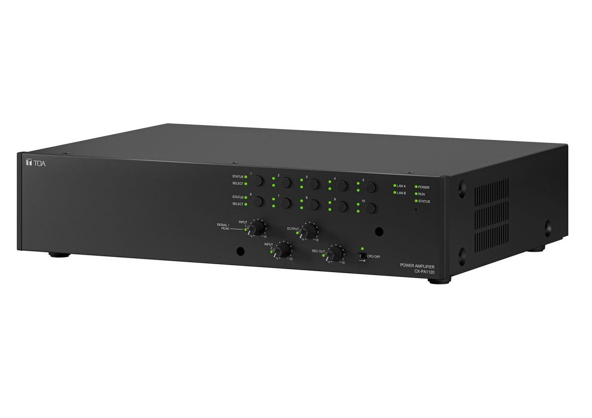 Tăng âm IP, 10 vùng loa công suất 120W: CX-PA1120 | Sản phẩm chính hãng