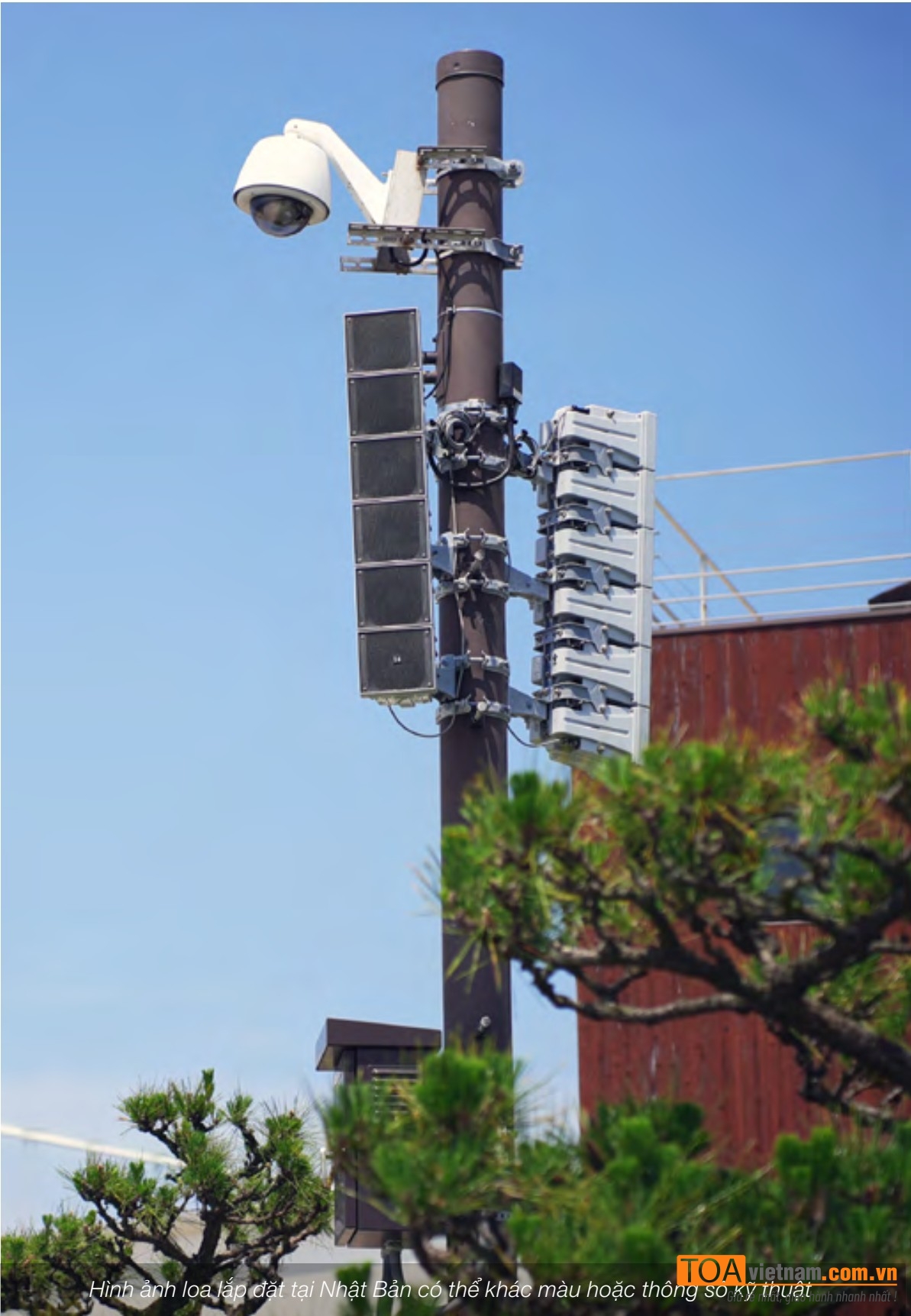 Horn Array Thông báo khẩn cấp tại công viên